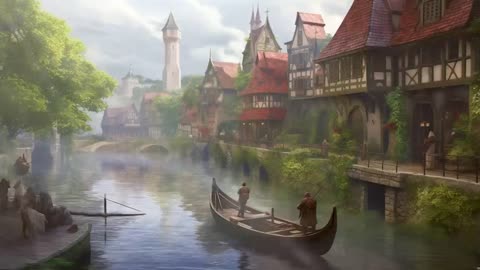 Beautiful Riverside Village -Romantic 2024