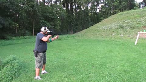 Pete goes at it with the 9mm AR