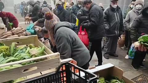 Italiani costretti ad elemosinare un pezzo di pane..Demolizione economica controllata