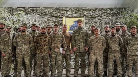 The tankers of the 12th special brigade of the (Azov NSU) received awards