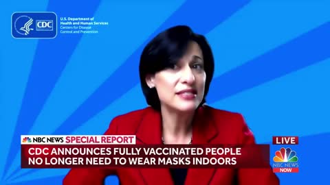 CDC: Take Off Your Mask If You're Fully Vaccinated