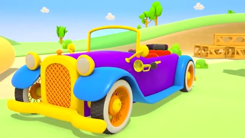 Leo the Truck builds a lighthouse for friends car cartoon for kids & learning video for kids