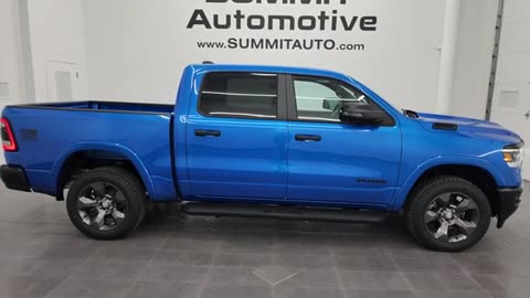 2023 BUILT TO SERVE EMS HYDRO BLUE RAM 1500 CREW BIG HORN LEVEL 2 4K WALKAROUND 23T48 SOLD!