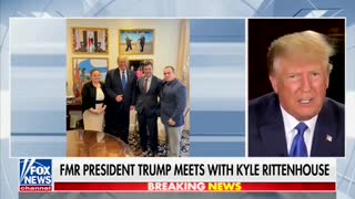 Trump says he met with Kyle Rittenhouse
