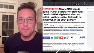 🚨BREAKING: Trump REMOVED From 2024 BALLOT in Swing State By Unelected Salty Lib | ELECTION RIGGING