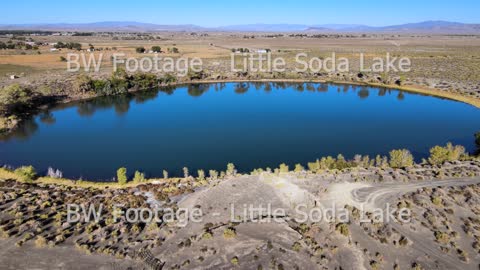 Little Soda Lake from West to East Beach