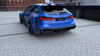 Really CRAZY Audi RS6 FROM HELL