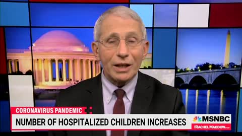 Fakie Fauci Admits Many Children Hospitalized With COVID Aren't There Because Of The COVID