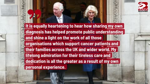 King Charles' First Public Words Since Cancer News.