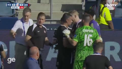 Ref drops on live tv during copa america yesterday... Another one bites the dust....