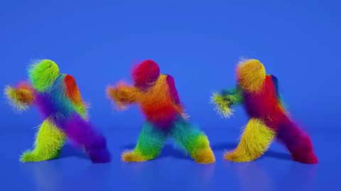 Color Dance, Happy kids show off their awesome dance moves