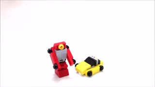 HOW TO BUILD A MINI TRANSFORMER CAR - CLASSIC VID BY BWTMT BRICKWORKS