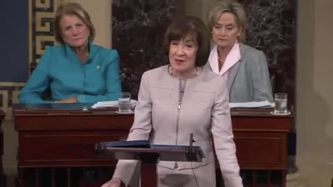 Susan Collins lays out evidence against Christine Ford