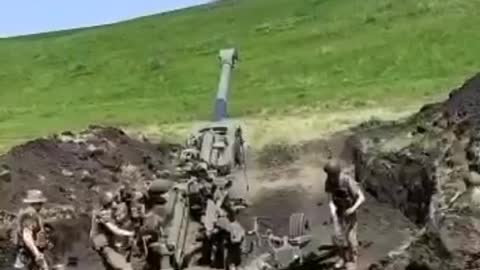 09.05.2022 combat use of the M777 howitzer in Ukraine