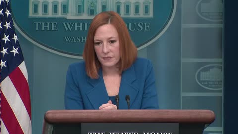 Jen Psaki Holds Press Briefing As Airlines End Mask Mandate After Judge Strikes Down CDC Order