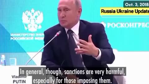 In 2018, Putin dared the West to impose as many sanctions on Russia as possible