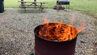 Burn Barrel and Fireball