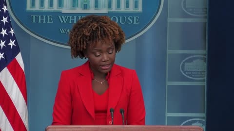 White House press secretary Karine Jean-Pierre holds a news conference - Friday September 2, 2022