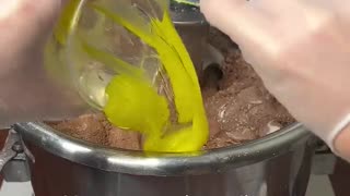 Dealing with MOLDY Slime made from REAL FOOD___