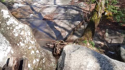 Water falls in north Carolina