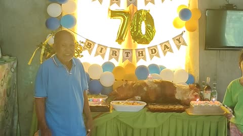 A Grandfather's 70th Birthday (Cebu, Philippines)