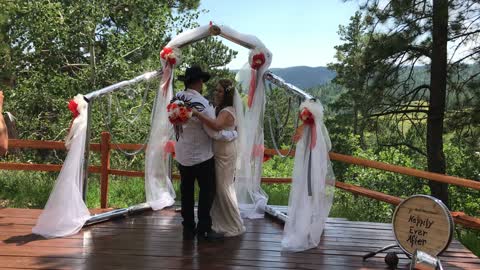 Wedding Dance during Sturgis Rally-Black Hills Rally Weddings is Sturgis Weddings