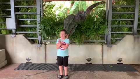 Children Take Animal Scares at the Zoo - fun compilation