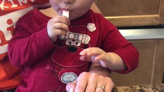 Toddler Tries Candy for the First Time! (First Rumble Video)