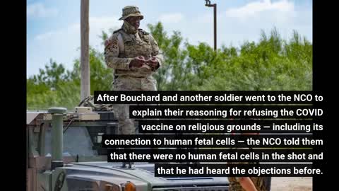 National Guardsman with religious objection given COVID-19 vaccine instead of flu shot