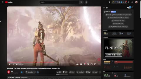 Flintlock Siege of Dawn's Latest Trailer Massively Downvoted over Sweet Baby Inc Controversy