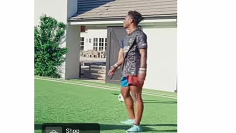 FOOTBALL CHALLENGE WITH GOAT