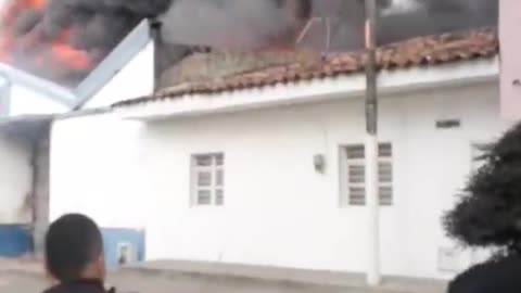 Incendio en Palmira