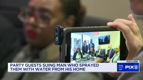 Black Party Guests Sprayed With Water Hose By White Neighbor In Queens