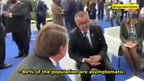 HUGE - Footage of the Director-General of the WHO speaking with the PR of Brazil, Bolsonaro