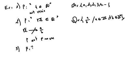 1SM 1 notions de logique 1 proposition