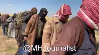 Konačan pad ISIL-a je blizu: Pogledajte snimak predaje terorista