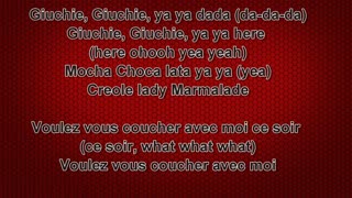 Christina Aguilera, Pink, Mya and Lil Kim Lady Marmalade Lyrics