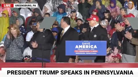 PRESIDENT DONALD TRUMP RALLY IN GREENSBURG, PENNSYLVANIA 5/6/2022