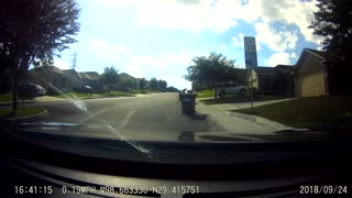 Nasty Crash Between Convertible and SUV