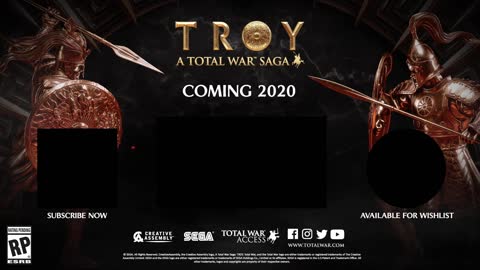 TROY Total War Saga Announce Trailer