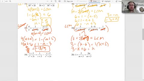 Solving Rational Equations 1- Algebra 1 Kuta Worksheet Series