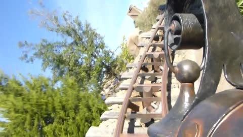 Front seat on Disney World's Seven Dwarfs Mine Train - POV