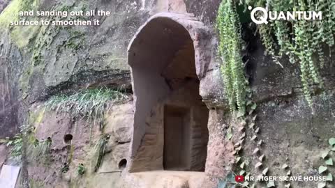 Man Digs a Hole in a Mountain and Turns it Into an Amazing Apartment_1080p