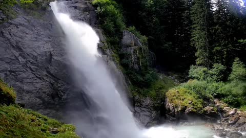 amazing beautiful view of the waterfall#shorts