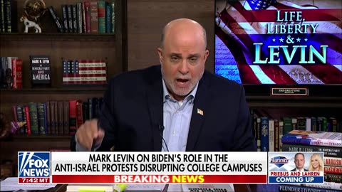 Mark Levin: Biden is the antisemite president