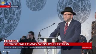 Rochdale: George Galloway's by-election win has media in meltdown