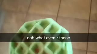 GREEN WAFFLES