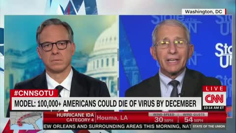 Fauci Says 100,000 More Will Die By December; People Need To Get Vaccinated!