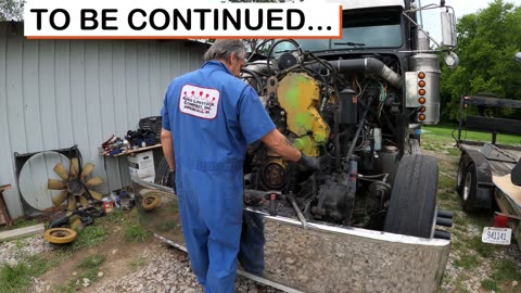 DISMANTLING A FREIGHTLINER CAT 3406E MOTOR ONE PIECE AT A TIME