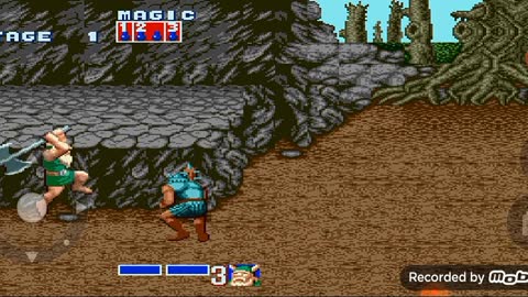 Gameplay de Golden Axe